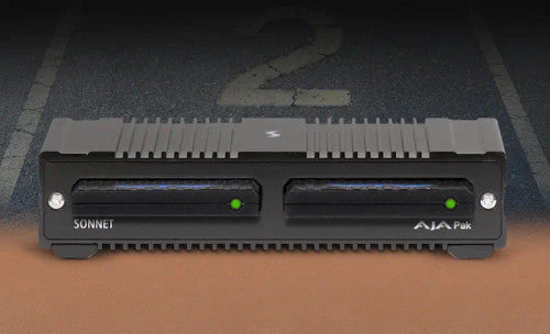 Sonnet SF3 AJA PAK Media Pro Card Reader – Dual-Slot Thunderbolt 4/3 Sonnet SF3 AJA PAK Media Pro Card Reader – Dual-Slot Thunderbolt 4/3
